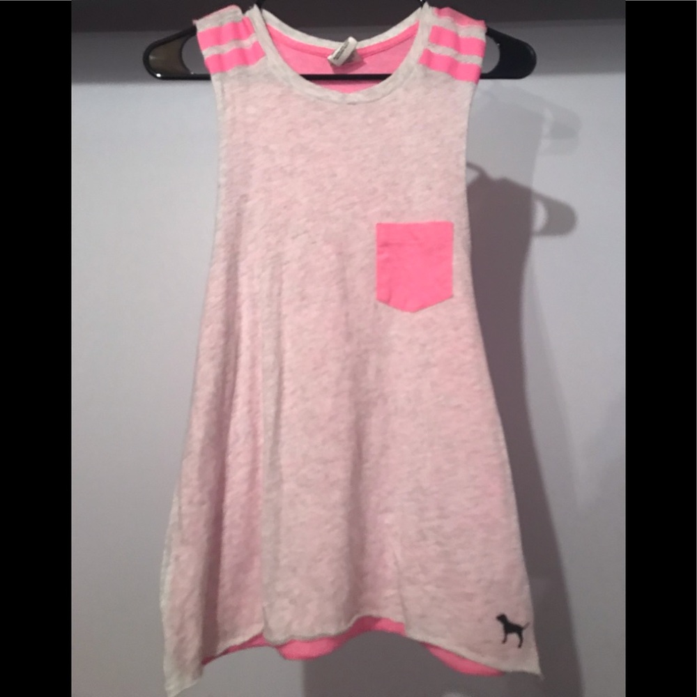 VS Pink Muscle Tank